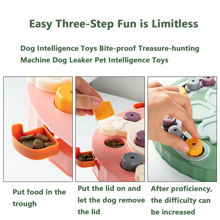 IQ Dog Puzzle Feeder