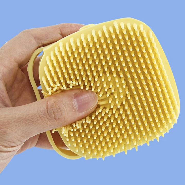 Massage and Brush Silicone Glove